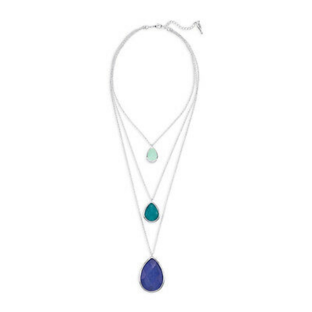 - Chloe & Isabel Minaret 3-Row CONVERTIBLE Necklace